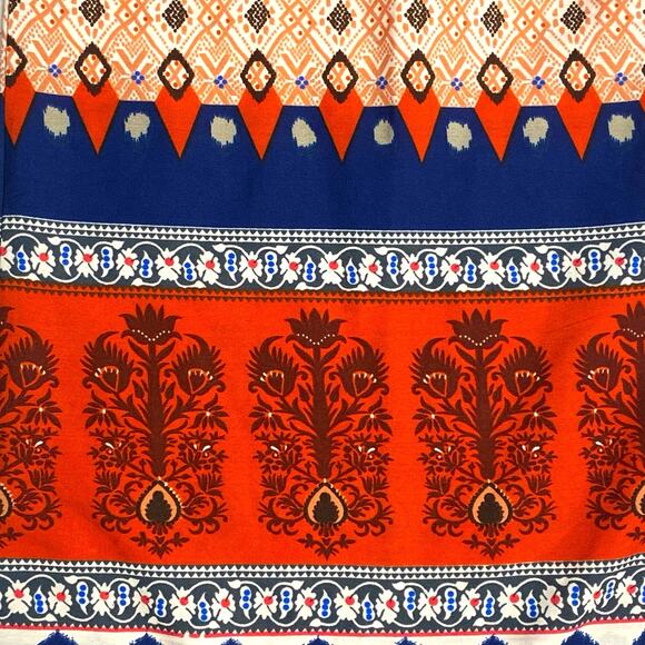 Wide-Leg Palazzo Pants XL Boho Festival Loungewear Casual Southwestern Bohemian - Picture 3 of 9